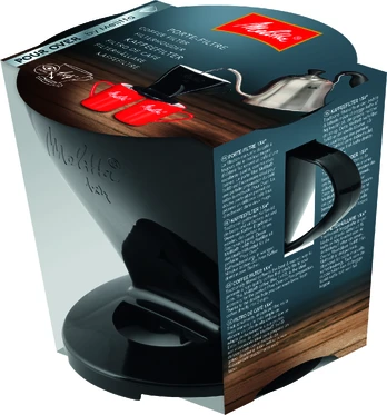 Melitta - Kavos filtras (lašintuvas) 1x4 - Juodas