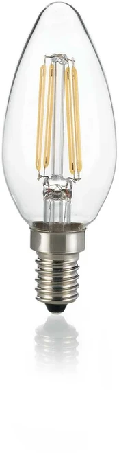 4W LED lemputė, E14, skaidri, 3000K, 271644
