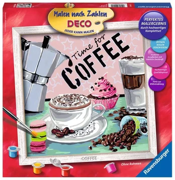 Ravensburger tapyba pagal skaičius „Kava“, 30×30 cm