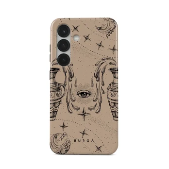 Aquarius - Samsung Galaxy S25 Plus Case, Tough (Magnetic) / N/A / Beige