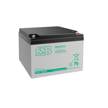 Akumuliatorius (AGM) SSB SBL (26Ah, 12V, F13 M5, VRLA)