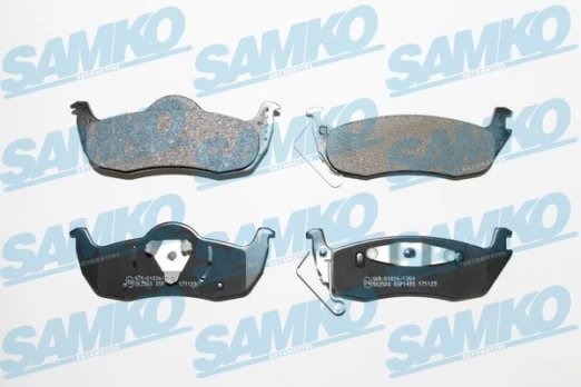 Stabdžių trinkelių rinkinys, diskinis stabdys SAMKO 5SP1405