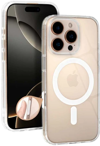Topt Magsafe Clear Camera Control Apple iPhone 16 Pro dėklas telefonui skaidrus
