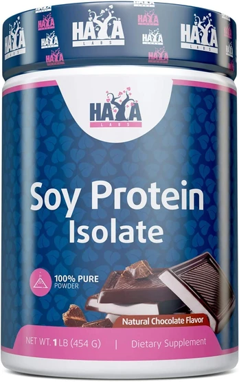 Haya Labs 100% Soy Protein Isolate (sojos baltymų izoliatas) 454 g.