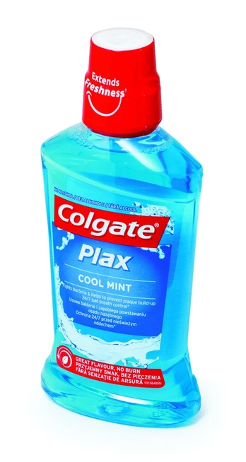 Burnos skalavimo skystis COLGATE PLAX TOTAL SPEARMINT, 500 ml