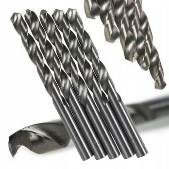Black metalo grąžtai 1 mm, 10 vnt.