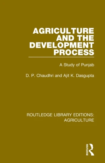 Agriculture and the Development Process - Kietas viršelis