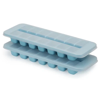 Joseph Joseph Flow Easy-fill blau Eiswürfelbehälter (2er-Pack