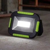 LED akumuliatorinis lauko prožektorius 850946, juodas/žalias, ilgis 16 cm
