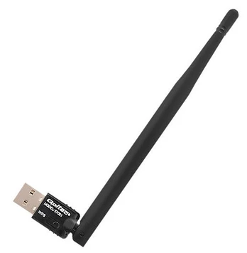Qoltec belaidis adapteris Wi-Fi USB su antena, 57001