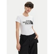The North Face Marškinėliai Easy NF0A87N6 Balta Regular Fit
