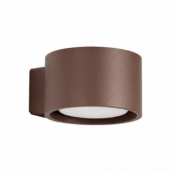 Sollux Lighting sieninis šviestuvas Modo GX53, rudas