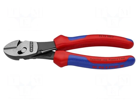 Pliers | side,cutting | return spring | 180mm | with side face
