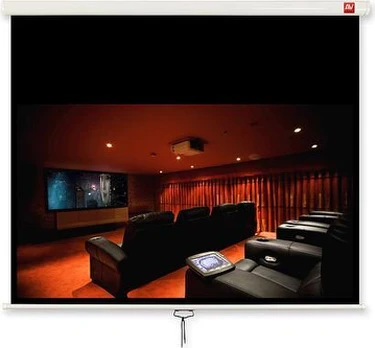 Avtek Video 175 Manual Pull-Down 97" 175 x 175 cm White 1EVS23