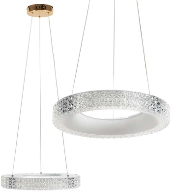 Lubinis šviestuvas Toolight Šviestuvas LED MS001-CP ROSE GOLD 40cm