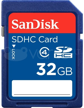 Atminties kortelė MEMORY SDHC 32GB/SDSDB-032G-B35 SANDISK