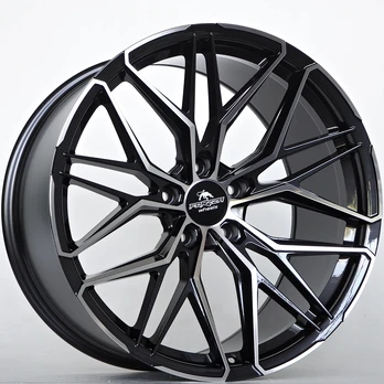 Ratlankis Forzza Stone 11X20 5X120 ET37 74,1 Black Magic Face Polished