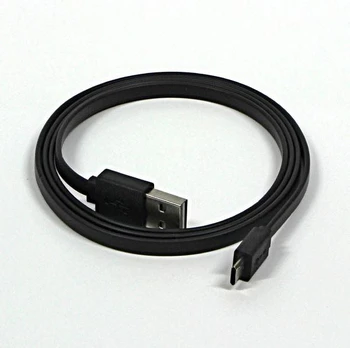 Kabelis USB Logo USB-A - 0.3 m Juodas