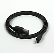 Kabelis USB Logo USB-A - 0.3 m Juodas kaina