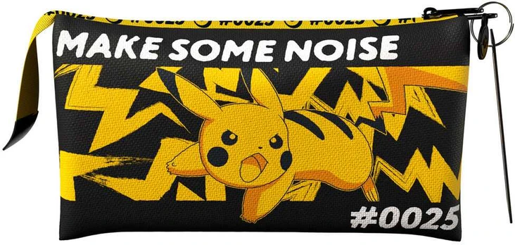Cyp Brands Pokemon Pikachu Twilight Champions triple pencil case