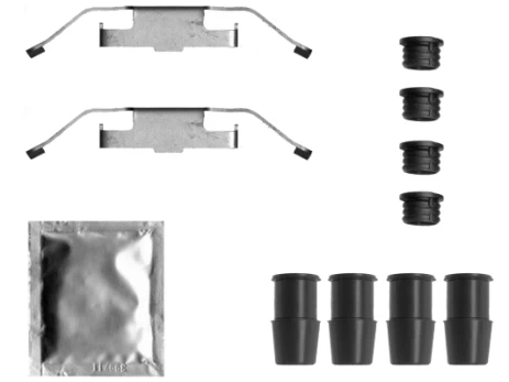 TEXTAR 82546200 Brake pad fitting kit