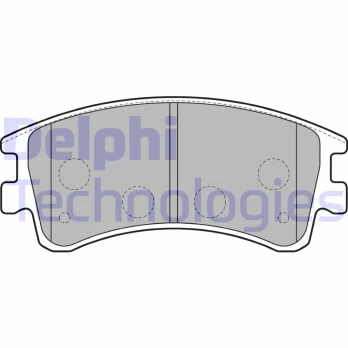DELPHI LP1799 Brake pad set