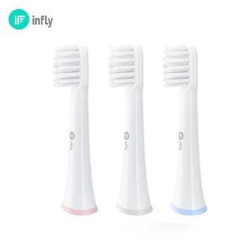 infly P20C | Dantų šepetėlis head | 3 pack