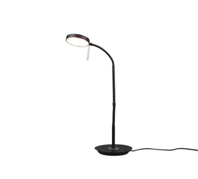 TRIO-Lighting Monza LED table lamp matt black gaismeklis