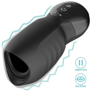 Automatinis vyrų masturbatorius Vibrating&Sucking