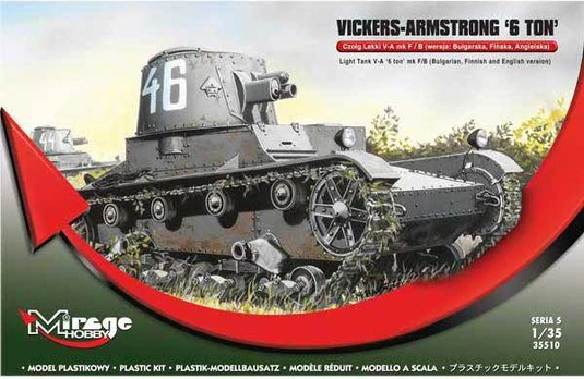 Mirage VickersArmstrong 6T lengvasis bakas