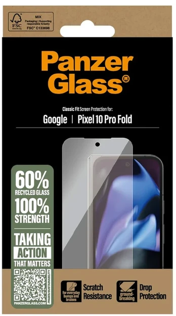 Panzer Glass PanzerGlass Displayschutz Google Pixel 10 Pro Fold Classic Fit