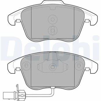 DELPHI LP2107 Brake pad set