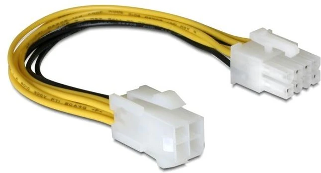 Laidas Delock EPS 8pin / SATA, ATX/P4 4 pin, 0.15 m