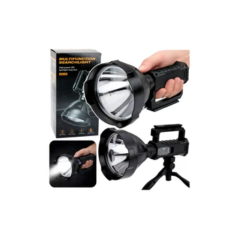 Lean Large Flashlight Spotlight with Tripod LED Searchlight W5120 Powerbank 31 cm