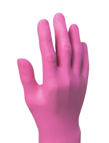 Aurelia Nitrilinės pirštinės BLUSH M dydis (200vnt.)