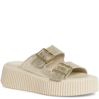Šlepetės moterims, Auksinė, Slippers