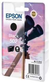 Spausdintuvo kasetė Epson Singlepack 502, juoda, 4.6 ml kaina