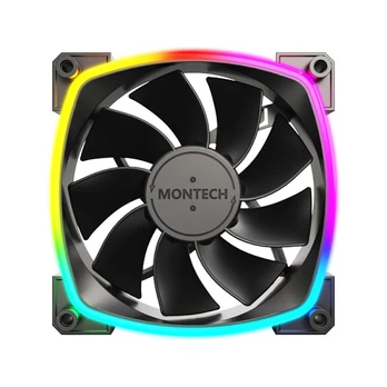 CASE FAN 120MM/RX120 PWM BLACK 3 IN 1 MONTECH