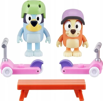 Bluey Zestaw Jazda na hulajnodze
