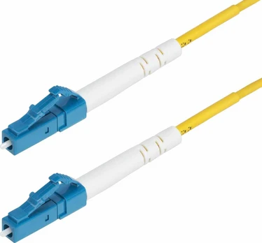 StarTech SPSMLCLC-OS2-2M „InfiniBand“ / šviesolaidinis kabelis LC LC/UPC geltonas