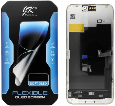 JK LCD Ekranas for IPHONE 15 PRO MAX SOFT OLED (Change IC)