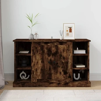 &Scaron;oninė spintelė, dūminio ąžuolo, 100x35,5x60cm, mediena