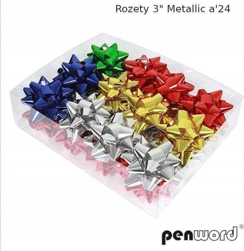 Polsirhurt Metallic rozetės (24vnt.)