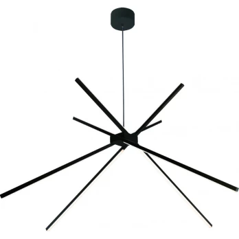 Pakabinamas šviestuvas SPIDER BLACK : Spalva - Juoda