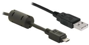 Delock kabelis USB 2.0-A kištukas iki USB-micro B kištukas 2m