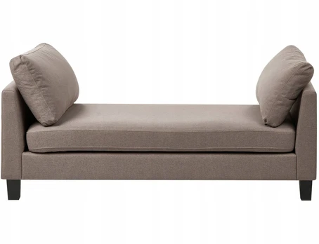 Sofa Beliani Šezlongas ARCHIANE smėlio pilkos spalvos