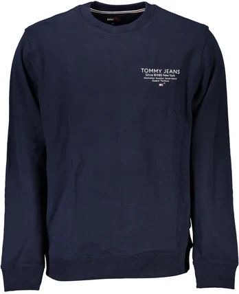mėlyna BLUZA MĘSKA BEZ ZAMKA TOMMY HILFIGER