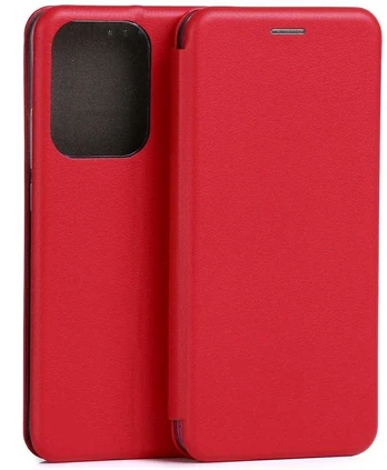 Dėklas Beline Book Magnetic Oppo Reno 14 Pro red