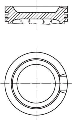 Stūmoklis MAHLE 033 14 00