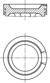 Stūmoklis MAHLE 033 14 00 kaina